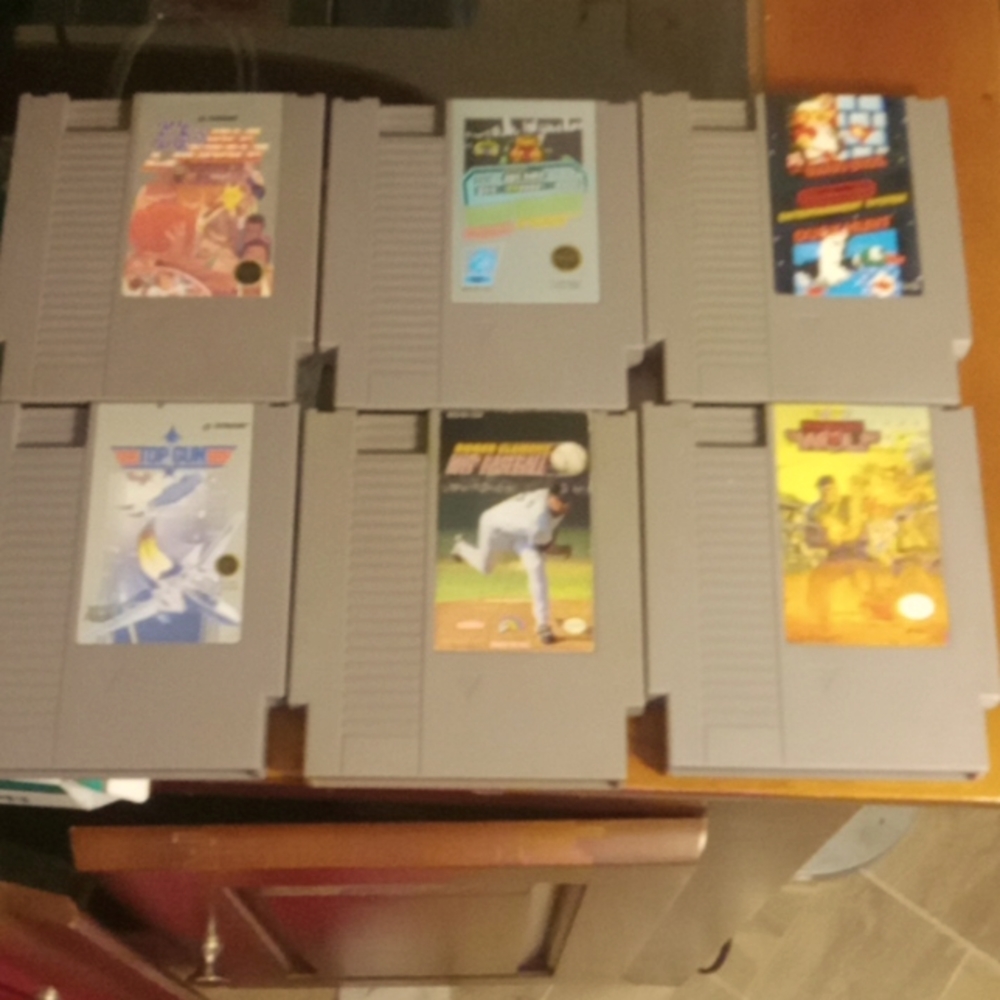 Six original Nintendo games